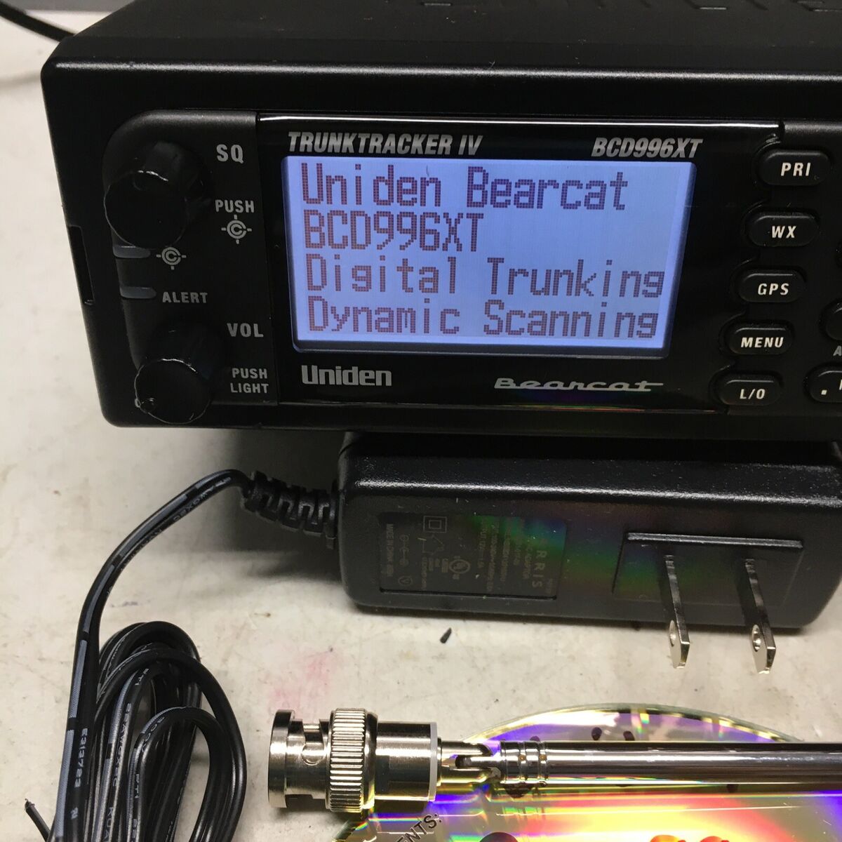 Uniden Bearcat BCD996XT P25 Digital Trunktracker IV Mobile Uniden Bearcat BCD996XT P25 Digital Trunktracker IV Mobile