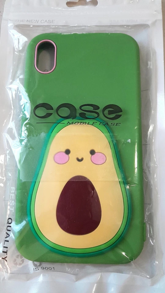 Мягкий чехол с мультяшным авокадо для телефона iPhone 6,1 дюйма - Изображение 2 из 2