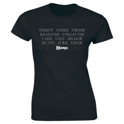 thrift store graphic tees