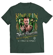New Japan Pro Wrestling Will Ospreay picture T-shirt mens tops green XL size