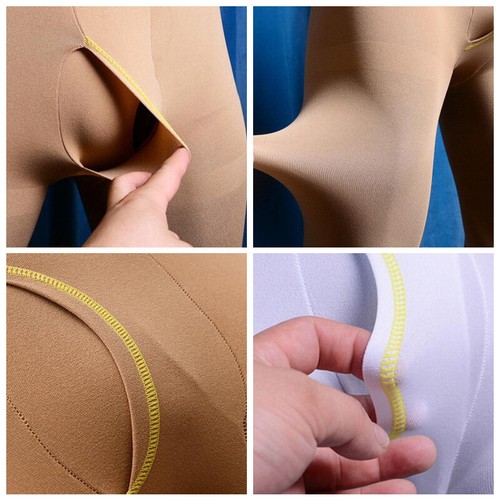 80D Mens Winter Warm Johns Skinny Pants Thermal Pantyhose Stretch Tights Footed - Picture 7 of 20