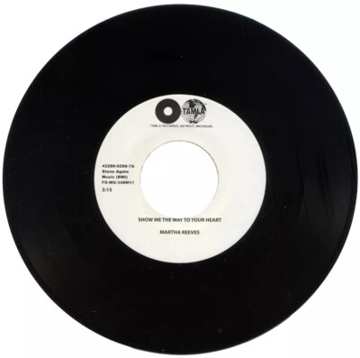 45Re  MARTHA REEVES  ''Show Me The Way To Your Heart/No One There''  Top Dancers  