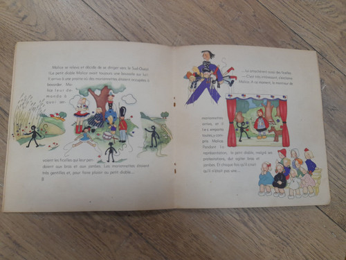 Malice le petit diable - Lot de 2 ouvrages - A.et H.Scheggia - Jeunesse - Picture 2 of 3