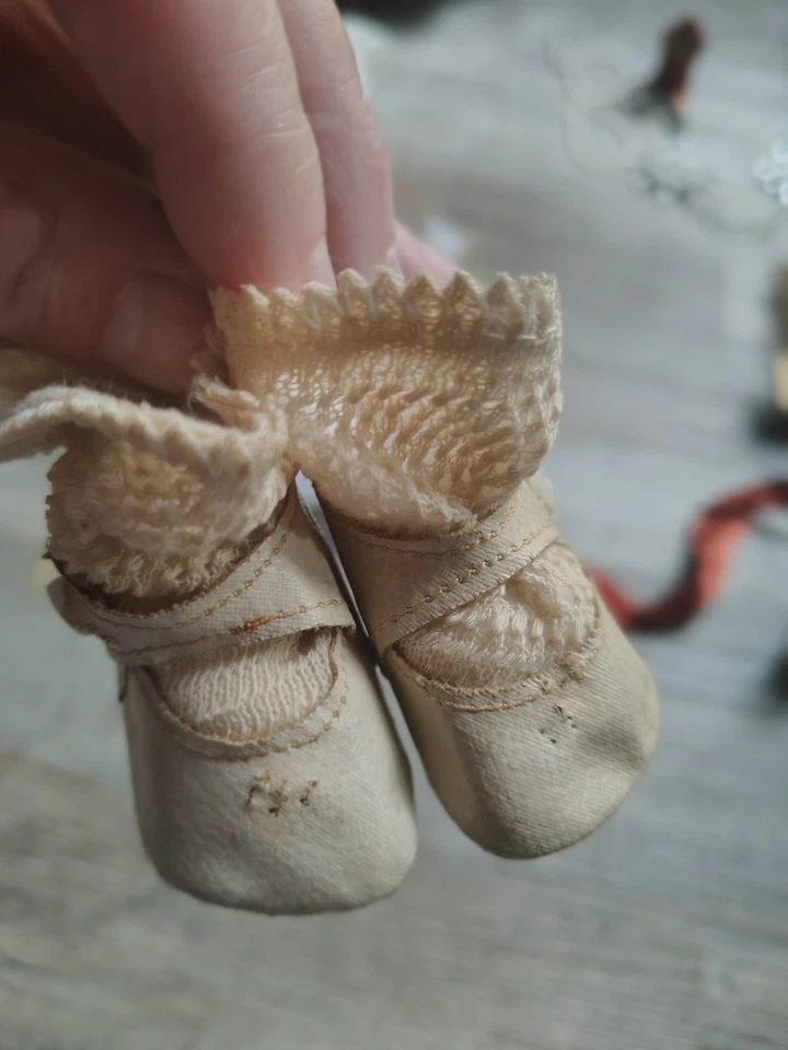 Zapatos Muñeca Francesa Talla 2 y 1/4 My Foto 2 de 4