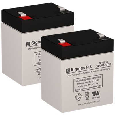 EZ Way EZ Smart Lift EZ Smart Stand Medical, 12V 5Ah SLA AGM SigmasTek Batteries
