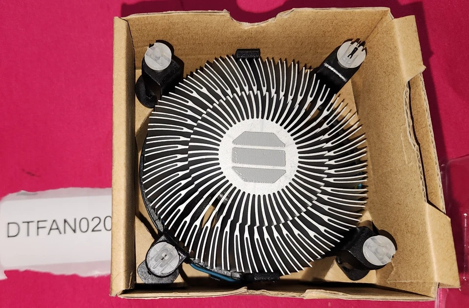 DTFAN020 - Intel E97379-001 Core i3 i5 i7 Socket LGA 1150 1155 1156 FAN - NEW - Image 4 of 4
