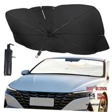 Upgrade Windshield Sun Shade Umbrella, Foldable Car Sun Shade Medium