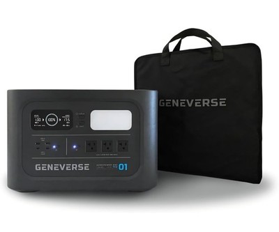 GENEVERSE (60-GVUS-SG2M2) 1210Wh Solar Generator Bundle - NEW!