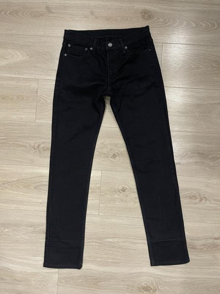 Men Levi's Jeans Black Denim 30 / S / 44