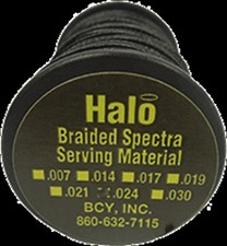 BCY Halo Braided .024 Serving Black Bowstring Material