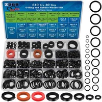 Vielseitiges Set: 7 GrößEn Wasserschlauch Dichtungen & 20 O-Ringe FüR Reparatur