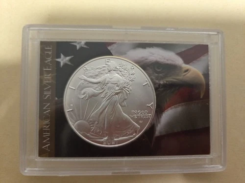 2021 AMERICAN EAGLE 1 OUNCE .999 FINE SILVER DOLLAR COIN USA STATUE OF LIBERTY