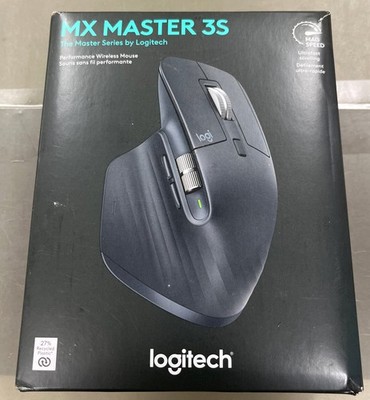 Logitech MX Master 3S Wireless Mouse Standard Edition with Logi Bolt USB Receive