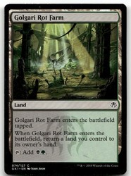 Golgari Rot Farm #74 - Guilds of Ravnica: Guild Kits - Common Land
