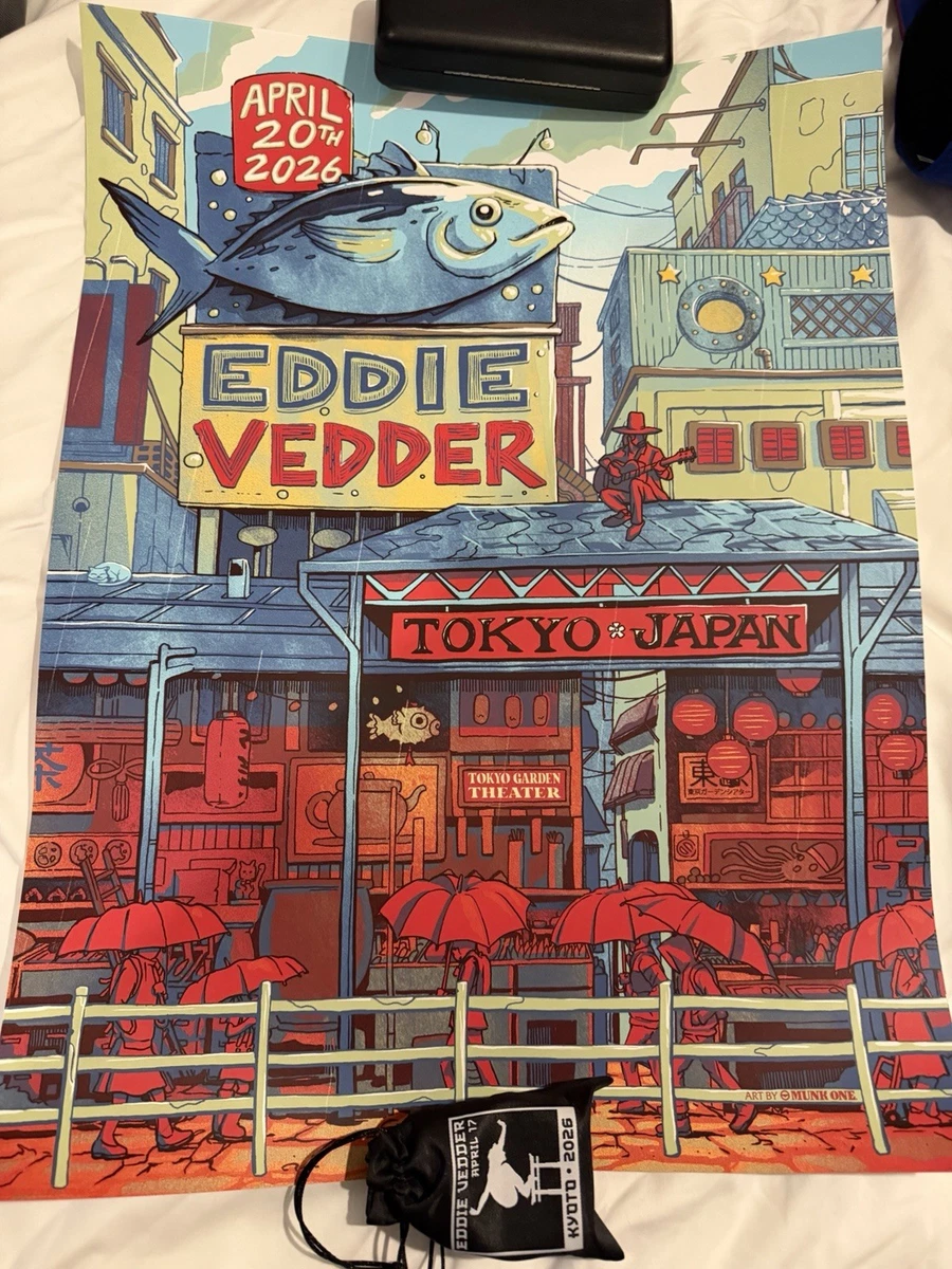 Eddie Vedder Poster for sale | eBay