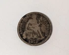 1872-P Seated Liberty Dime