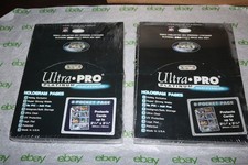 200 NEW Ultra Pro Platinum 8 pocket page protects cards up to 2-3/4" x 3-7/8"