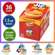 Jif To Go Creamy Peanut Butter Dipping Cups 1...