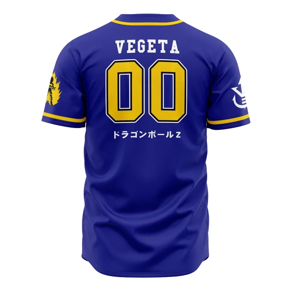 Saiyans Baseball Jersey | Dragon Ball Anime Jersey