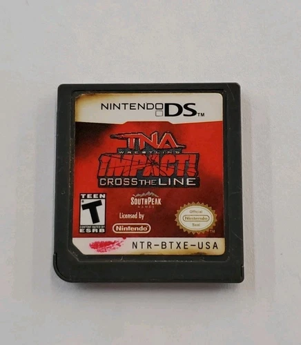 TNA Impact Nintendo DS Authentic Clean Tested Cart Only -- S2G --
