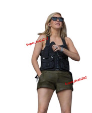 Womens Olive Green Lambskin Leather Shorts Mid Rise Slim Fit Casual Summer Wear