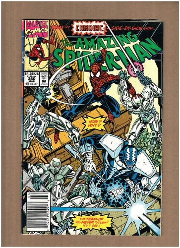Amazing Spider-Man #360 NEWSSTAND Marvel 1992 CARNAGE CAMEO GD/VG 3.0