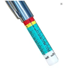 Digital Car Wheel Tyre Tread Depth Thickness Detection Measuring Ruler