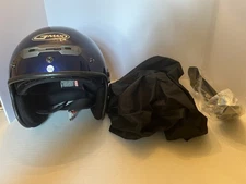 Gmax GM32 Helmet Inner Sunshield Open Face Round Oval DOT 3XL NEW