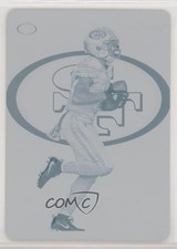 2018 Panini XR Printing Plate Cyan 1/1 Marquise Goodwin #96 fl4