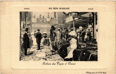 CPA PARIS 7e Au Bon Marché Galerie des Tapis d'Orient (607261)