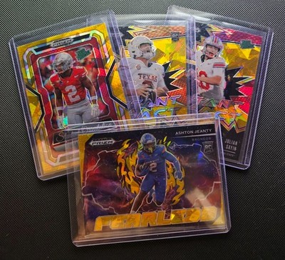 2025 Prizm Draft Picks Gold Ice Inserts You Pick! *6/1/2026*