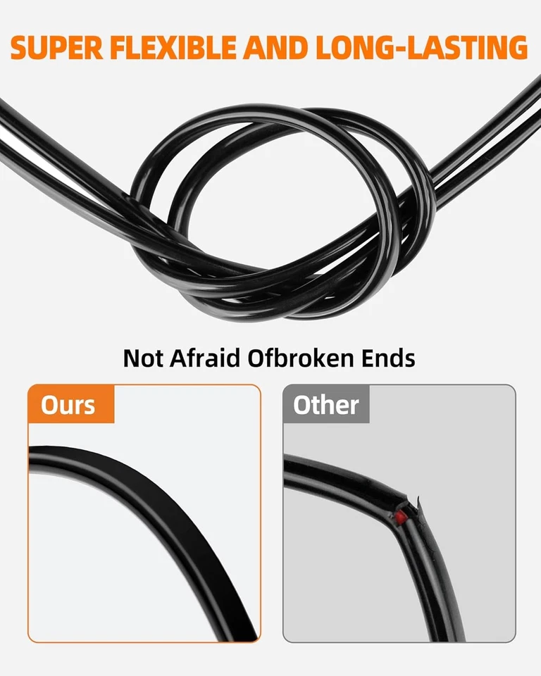 FIO CALIBRE 16 – Cobre estanhado encalhado de 2 condutores, 30 pés, PVC flexível para automóvel - Imagem 4 de 4