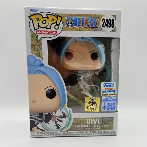 Funko POP! One Piece Vivi #2498 Global Edition Exclusive Philippines +Protector - product listing photo