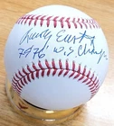 Autographed RAWLEY EASTWICK "75, 76 WS Champs"  Official Major League Baseball
