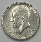 1964-D 50C Silver Kennedy Half Dollar Au Denver Mint
