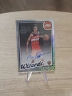 2025-26 Topps NBA Basketball Will Riley RC Rookie On Card Auto MOJO CHROME