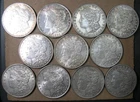 $1 Morgan Dollars 1885-1892 All Different VF Or Better 11-COIN LOT * AvenueCoin