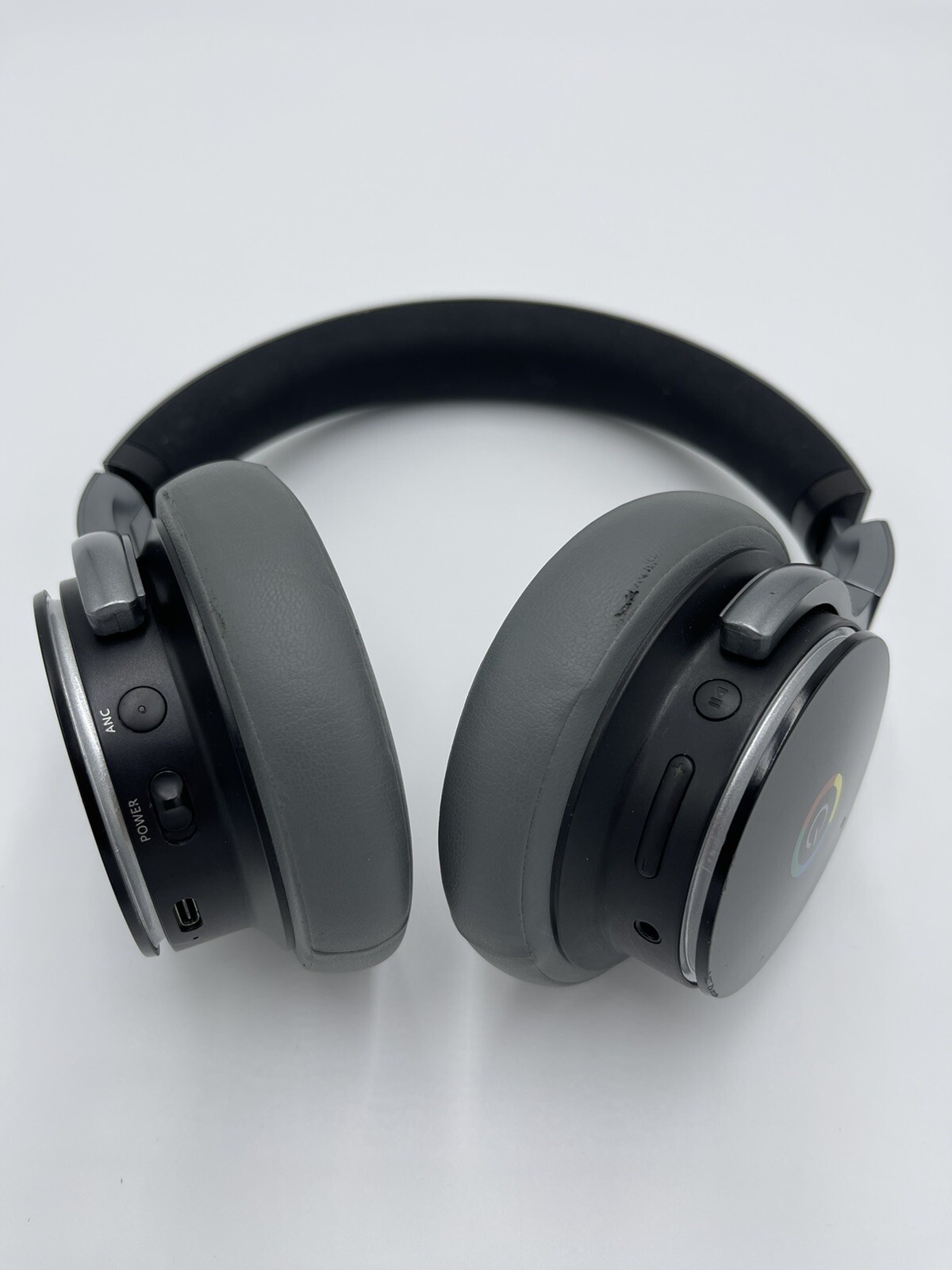 Google GID6B Noise Cancelling Bluetooth Overear Headphones Work Sounds