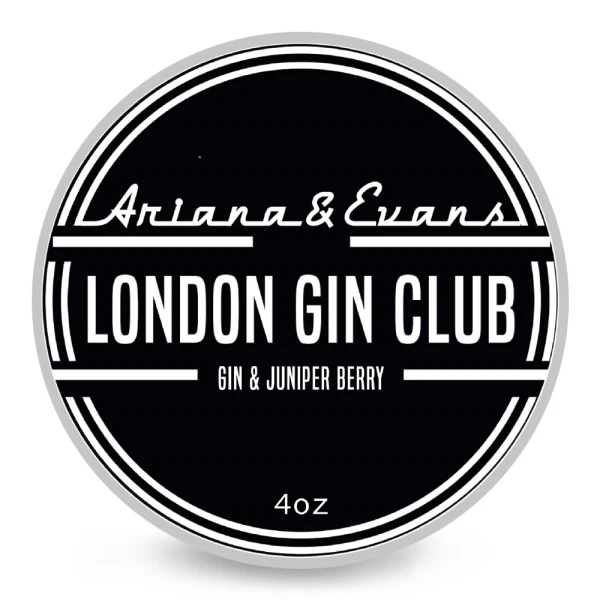 London Gin Club Rasierseife ARIANA & EVANS USA 118ml Ziegenmilch Sheabutter Talg