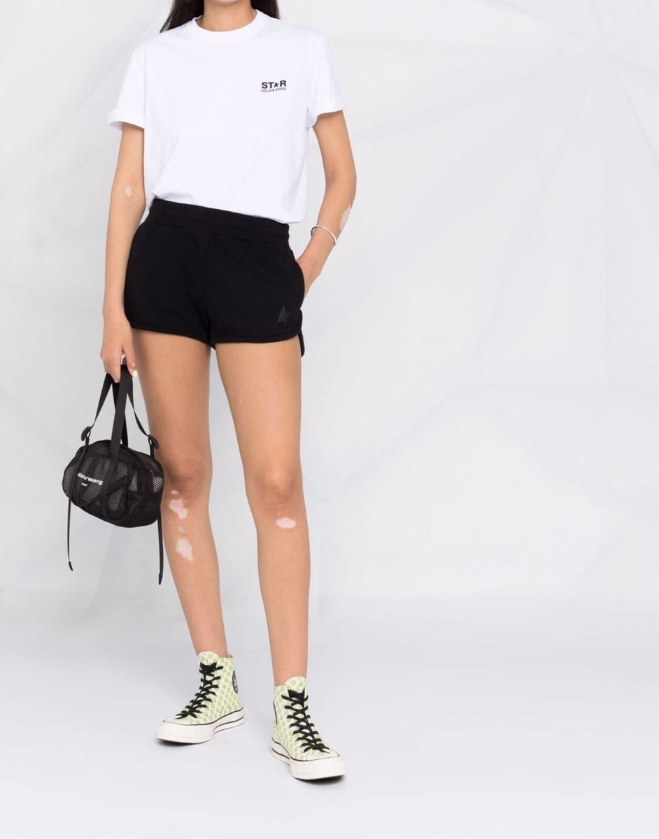 Golden ゴールデングースDiana Star Logo Shortsショーツ Golden Goose Star Diana Metallic Pull-On Logo Shorts