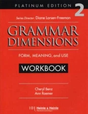 Grammar Dimensions 2, Platinum Edition Workbook - Paperback - GOOD