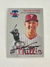 2023 Topps Chrome Platinum Anniversary #117 Dalton Guthrie RC Phillies