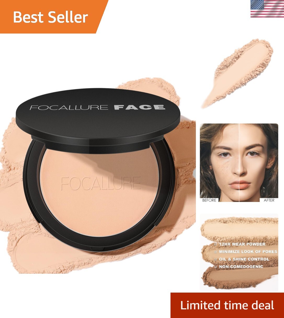 Setting Powder Best Compact Powder For All Skin Type High Coverage