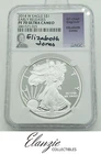2014-W Proof American Silver Eagle Early Releases NGC PF70 Jones Signed