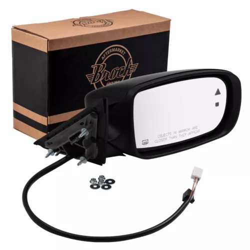 Power Mirror fits 2011-2018 Charger Blind Spot Detection Heated Manual Fold