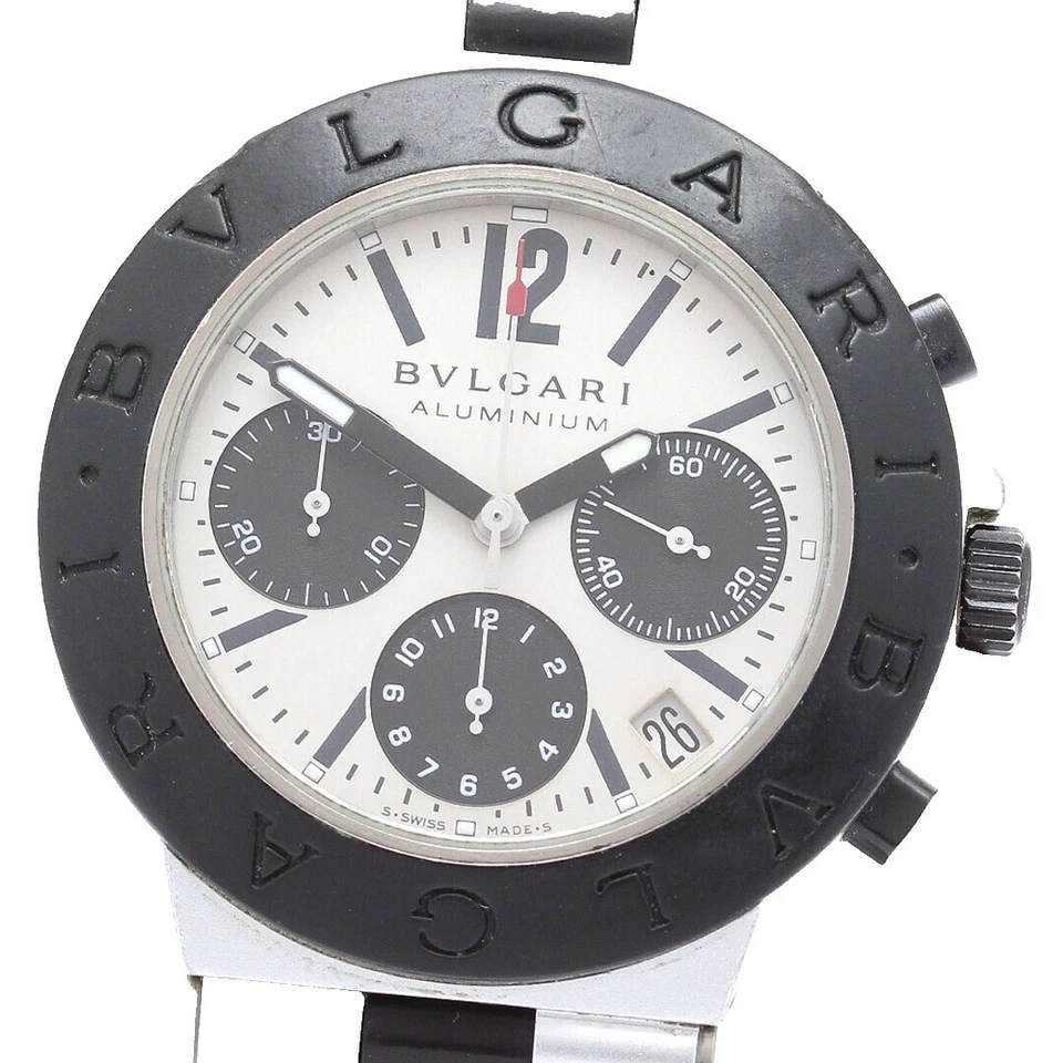 Bvlgari Diagono Aluminum Case Wristwatches