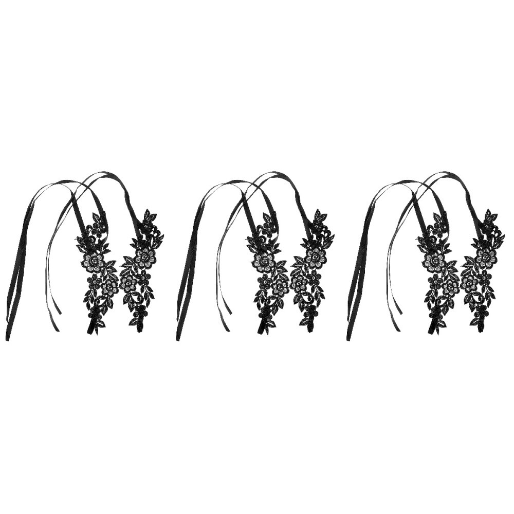 APL 3 Paia Calze Pizzo Matrimonio Sposa Sandali Nudi Bambina Miss