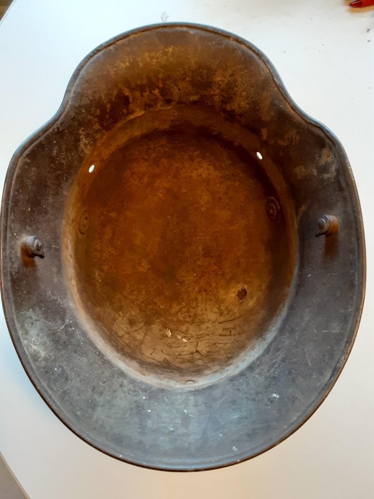 Original German WW1 M-1917 Helmet W66