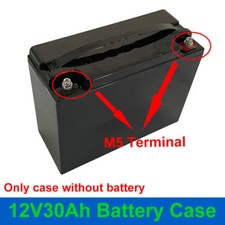 12V 30Ah Battery Case Box LiFePO4 Li-ion DIY for Solar System Energy Storage SUK