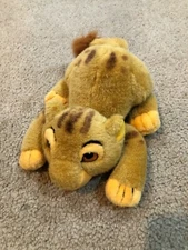 Rare Vtg 1994 Simba Cub 8" Disney Store Lion King Baby Young Soft Toy Plush 